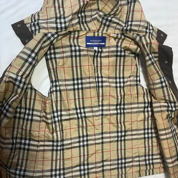 Burberry Tan and Black Checkered Vest - Picture 6 of 8